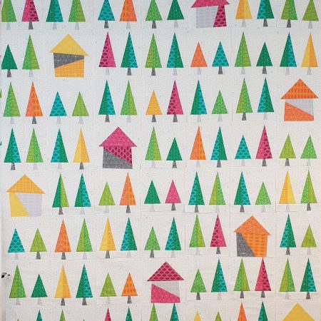 Tree Tree House Quilt Pattern