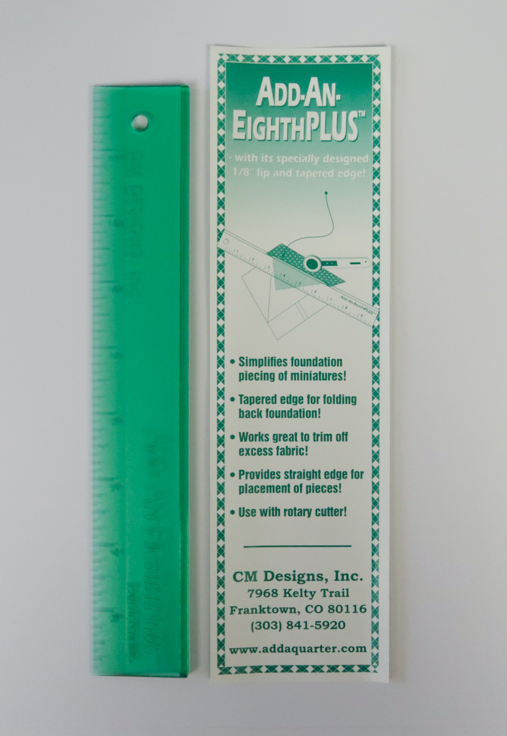 CM Designs: Add-A-Quarter Rulers & Add-An-Eighth Rulers 
